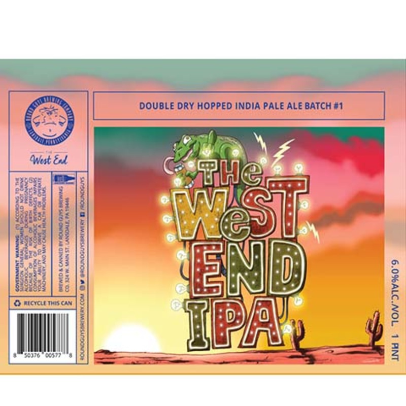 Round Guys The West End IPA 16OZ SINGLE CAN