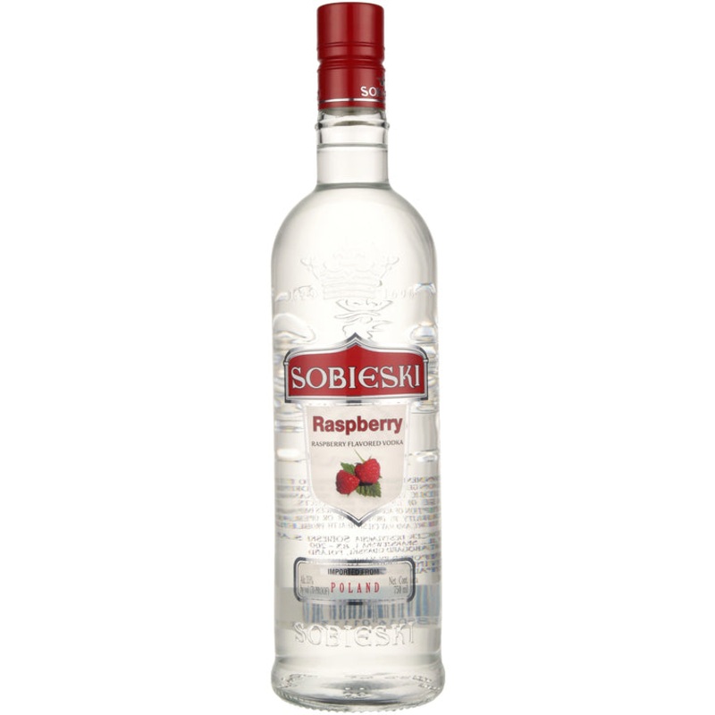 Sobieski Raspberry Flavored Vodka 70 750ML 750ML