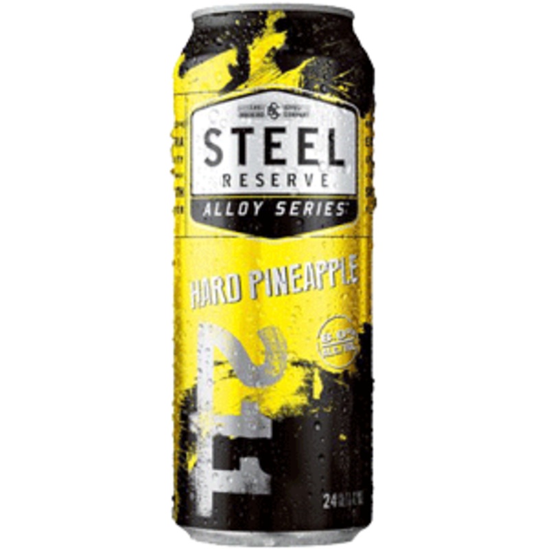 Steel Reserve Hard Pineapple 12 – 24oz Cans
