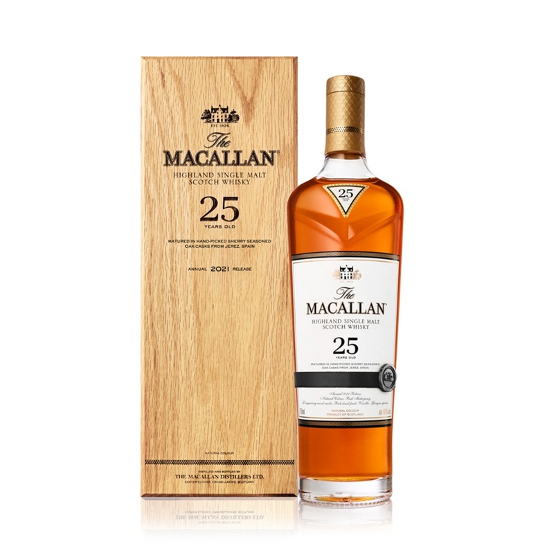 THE MACALLAN 25 YEAR OLD 750 ML