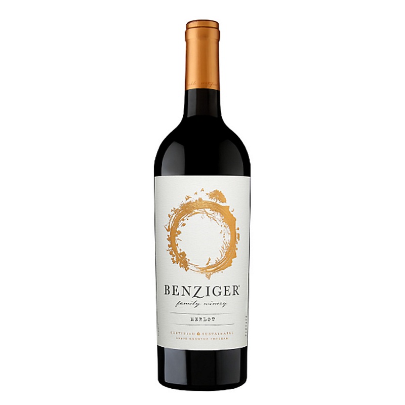 BENZIGER FAMILY WINERY MERLOT CALIFORNIA 2020 750ML 750ML