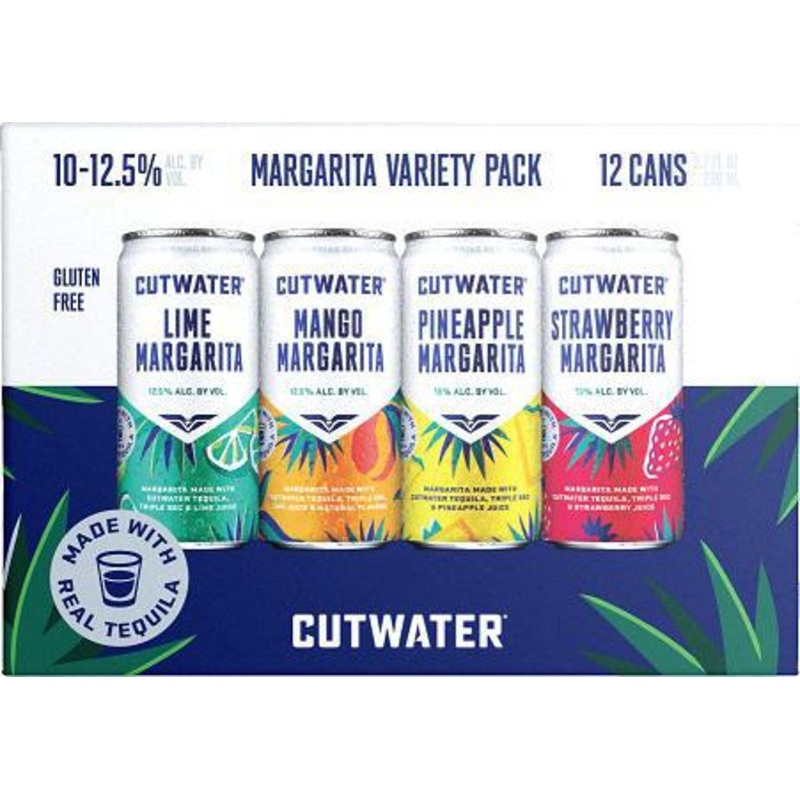 Cocktail Cutwater 12pk Margarita Variety Pack