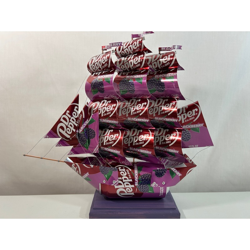 Dr Pepper Blackberry Soda Can Ship