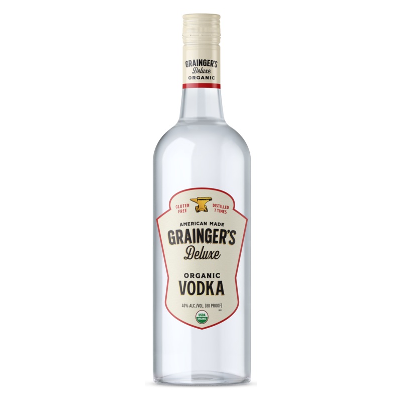 Graingers Vodka Organic Deluxe 1L 1l Bottle