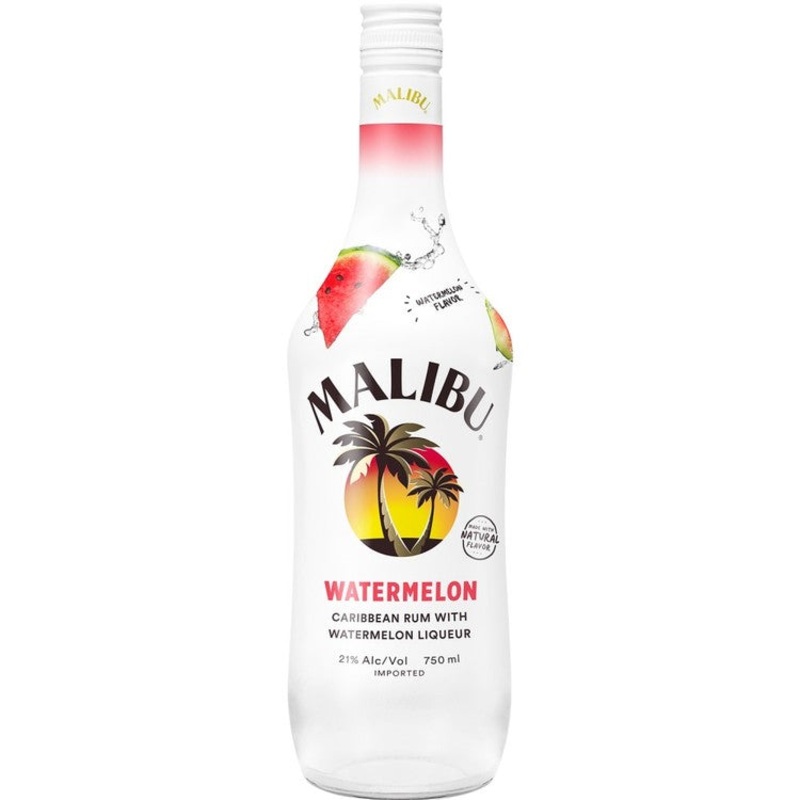 MALIBU WATERMELON FLAVORED RUM 42 750ML 750ML