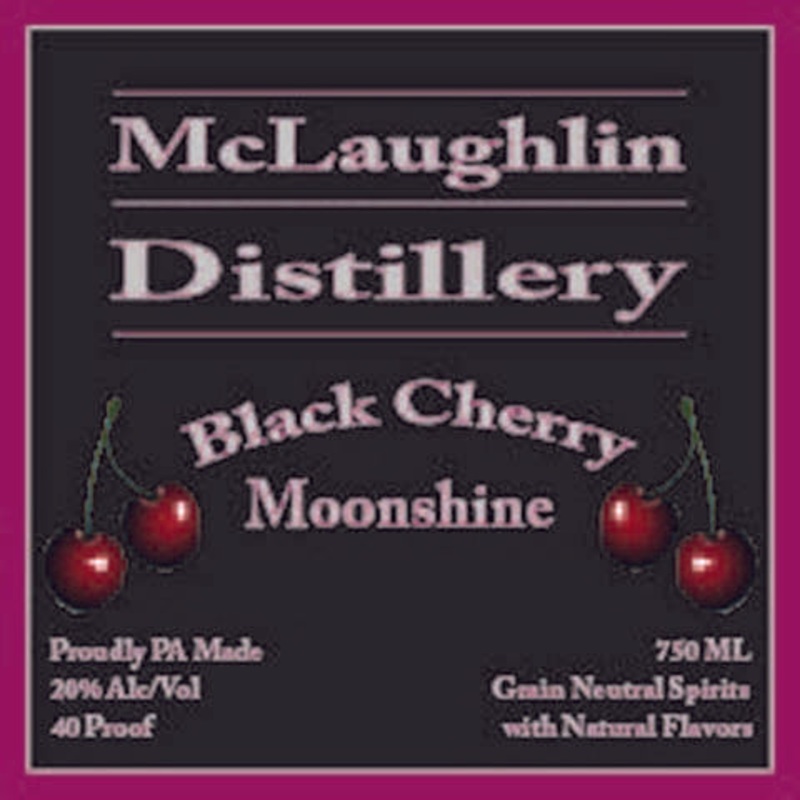 McLaughlin Black Cherry Moonshine 750ML BTL
