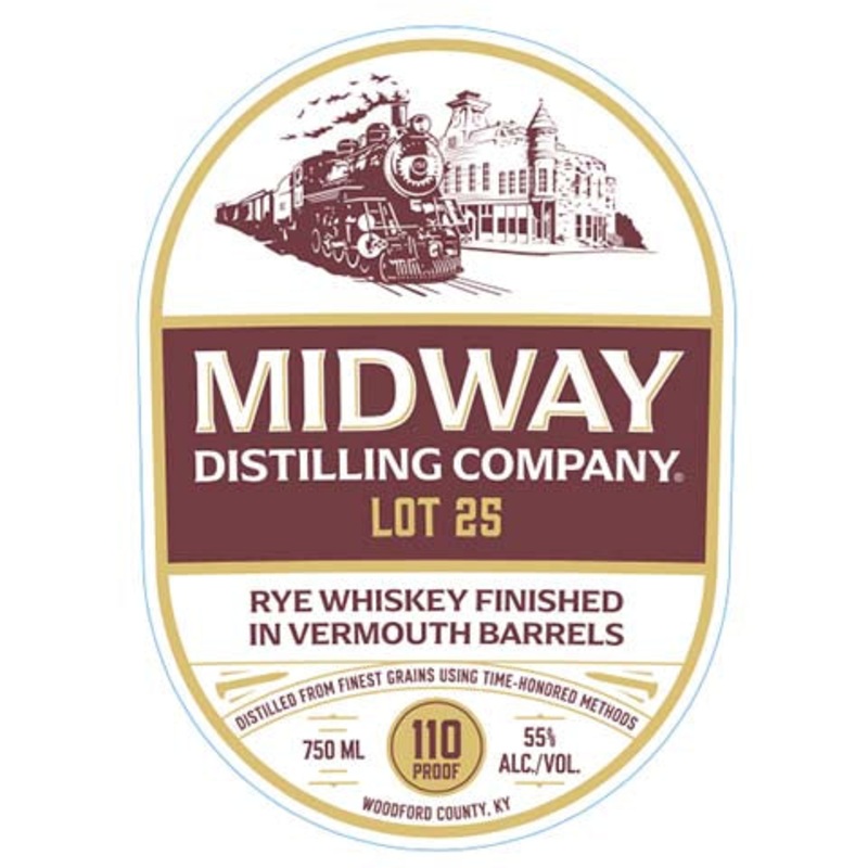 Midway Lot 25 Rye Whiskey 750ML BTL