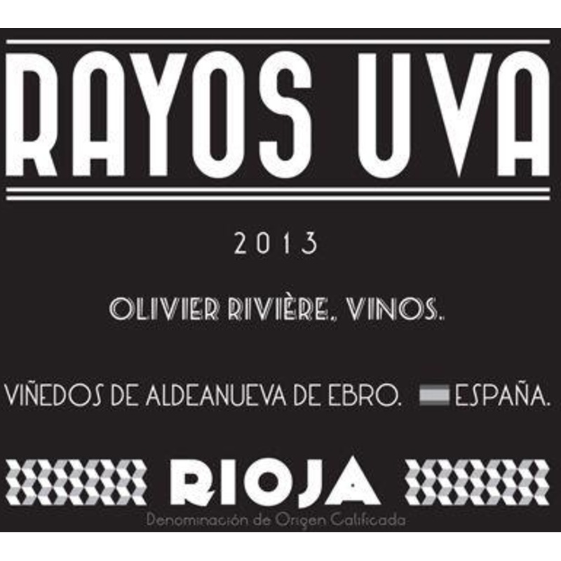 OLIVIER RIVIERE RAYOS UVA RIOJA 2020 750 mL