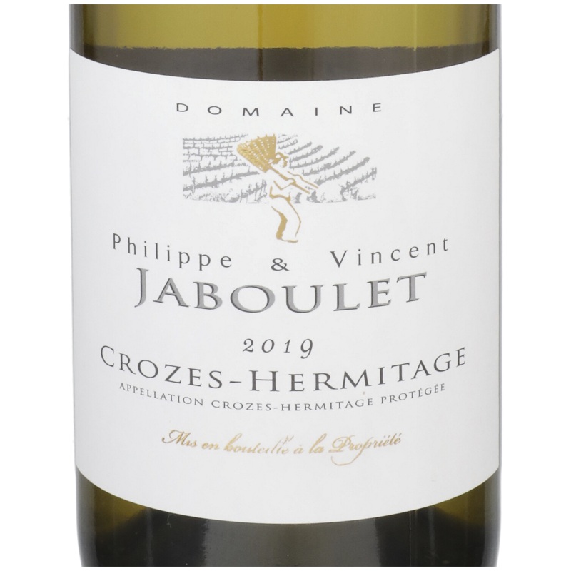 Philippe & Vincent Jaboulet Crozes Hermitage Blanc Domaine 2019 750ML 750ML