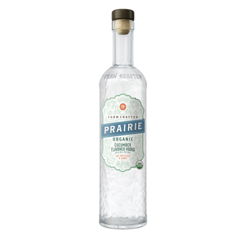 PRAIRIE CUCUMBER FLAVORED VODKA 70 750ML 750ML