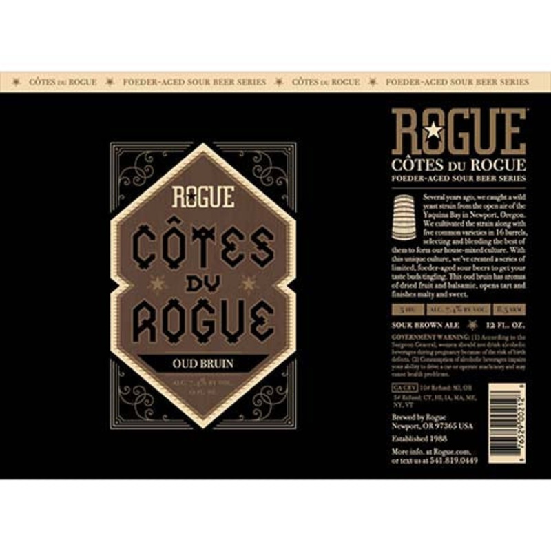 Rogue Cotes Du Rogue Oud Bruin Sour Brown Ale 12OZ SINGLE BTL