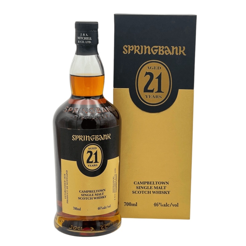 Springbank 21 Year Old Scotch Whisky