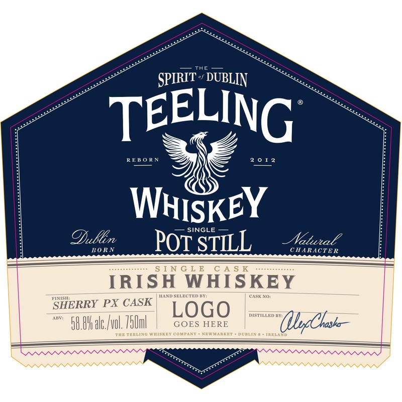 Teeling Single Cask Sherry PX Cask Irish Whiskey 750ml