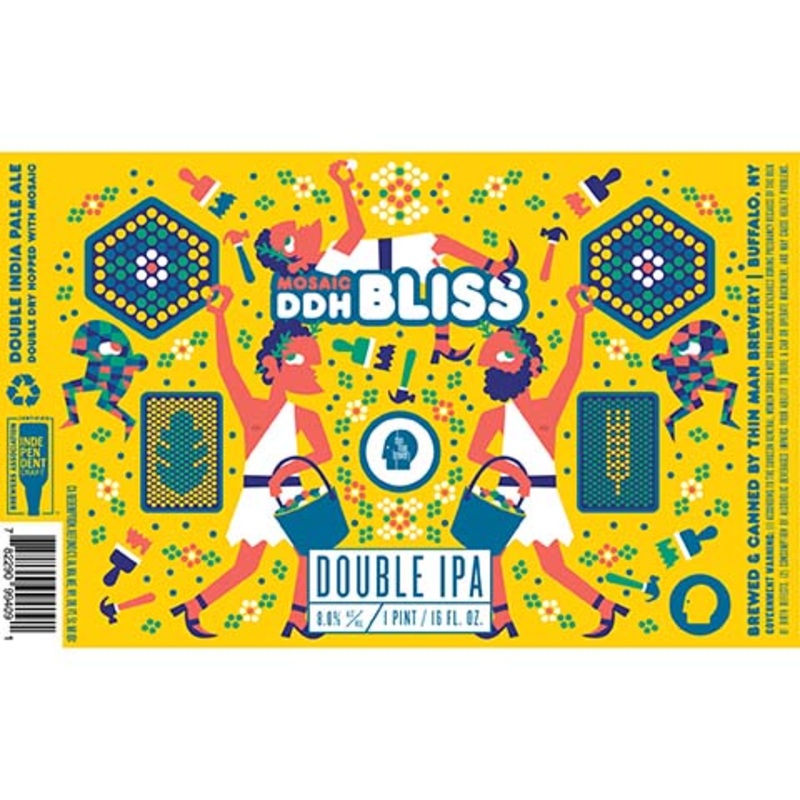 Thin Man Mosaic DDH Bliss DIPA 16OZ SINGLE CAN