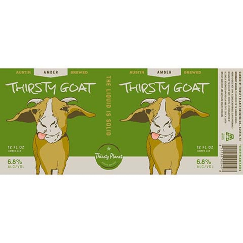 Thirsty Planet Thirsty Goat Amber Ale 12OZ SINGLE CAN