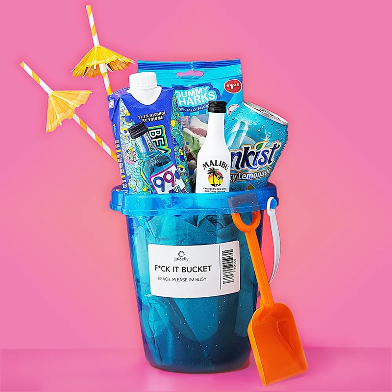 Cocktail Kit – F*CK IT BUCKET  (Blue Edition)