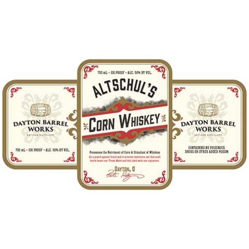 Dayton Barrel Altschuls Corn Whiskey 750ML BTL