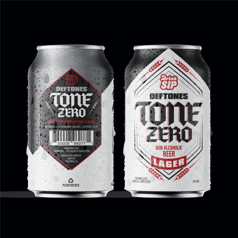 Deftones Tone Zero Lager by DrinkSip 12 Pack