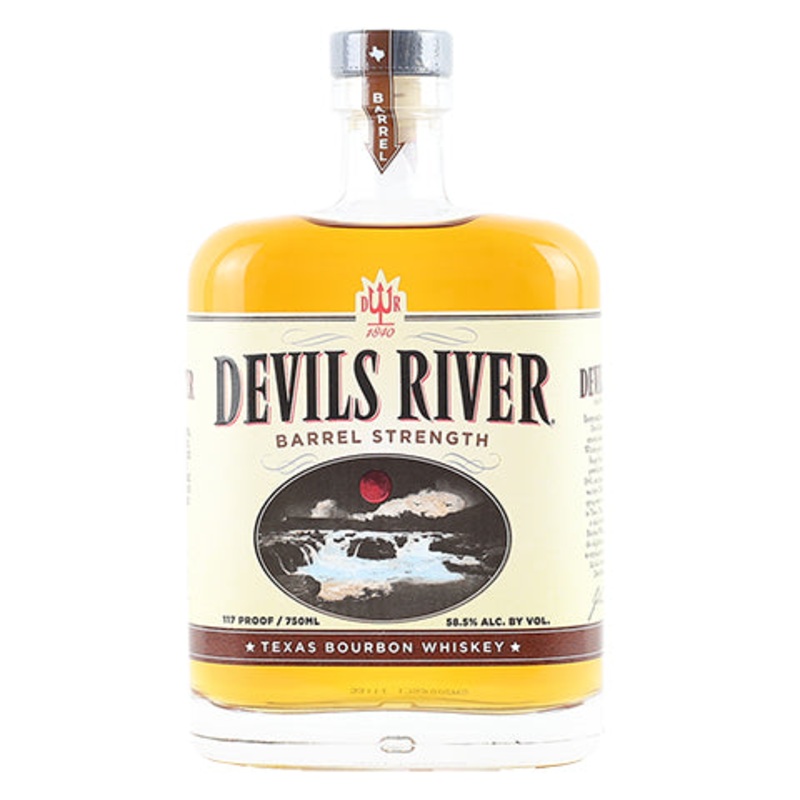 Devils River Barrel Strength Small Batch Bourbon Whiskey 750ML BTL