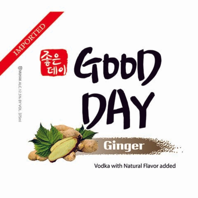 Good Day Ginger Vodka 375ML BTL