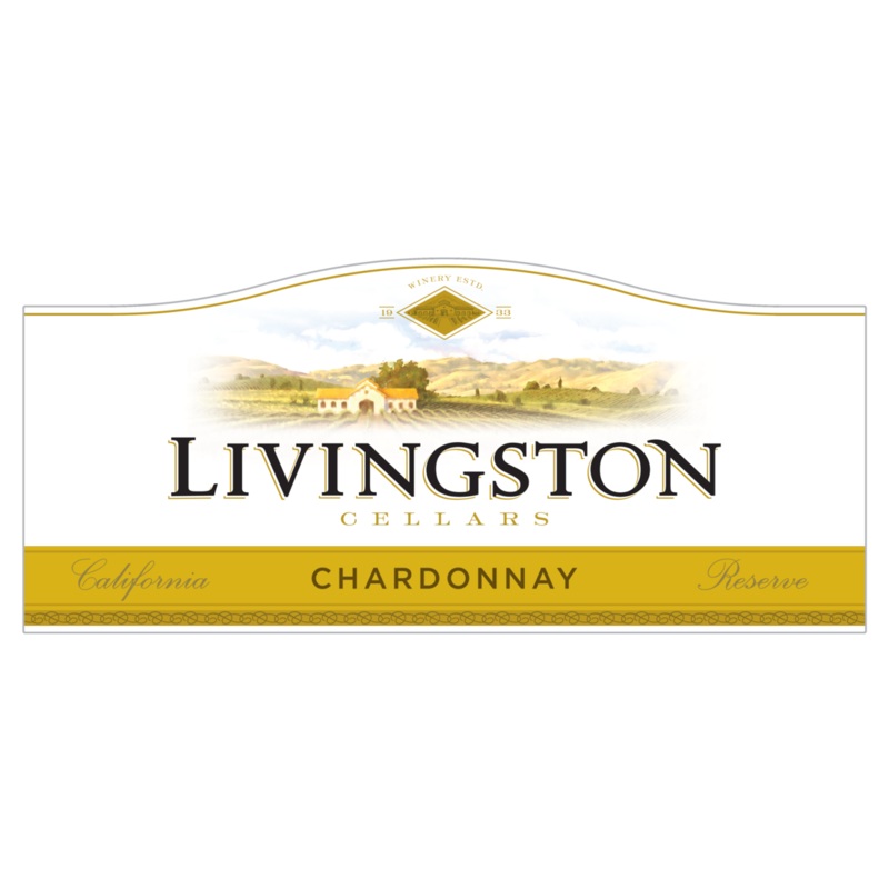 LIVINGSTON CELLARS CHARDONNAY 1.5 L