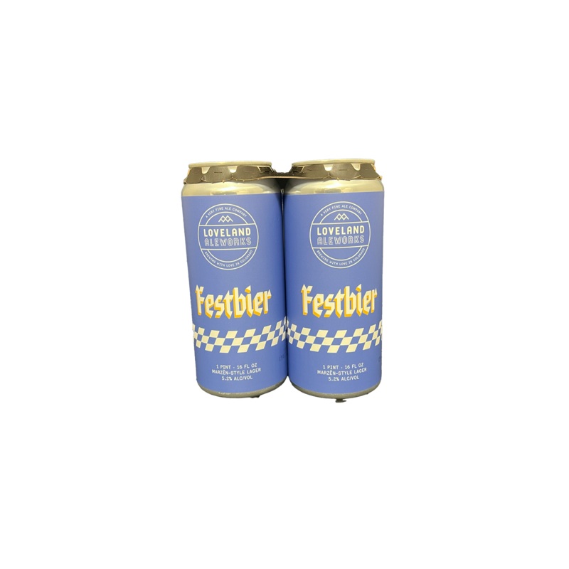 Loveland Aleworks Festbier 4 Pack Cans