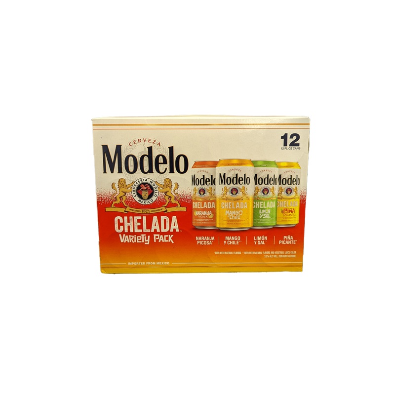 Modelo Chelada Variety 12 Pack Cans