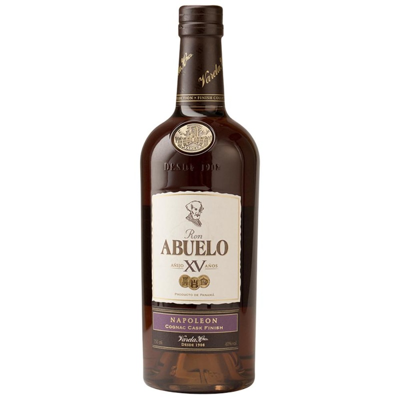 Ron Abuelo XV Aejo Napoleon Cognac Cask Finish