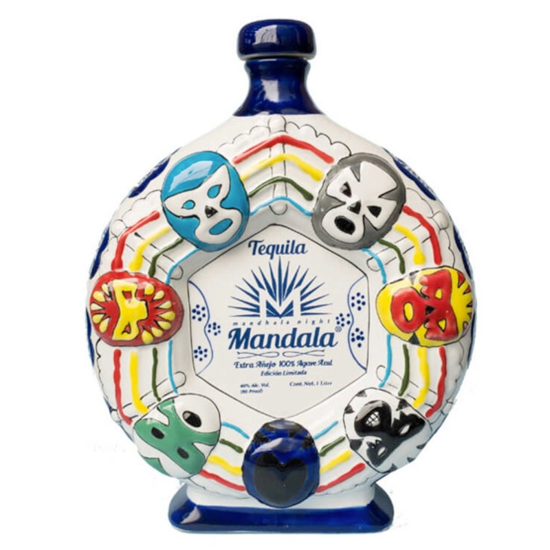 Tequila Mandala Extra Aejo Lucha Libre Edition 1L