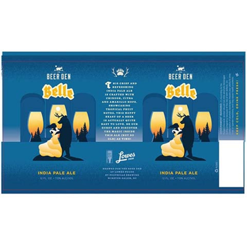 The Beer Den Belle IPA 12OZ SINGLE CAN
