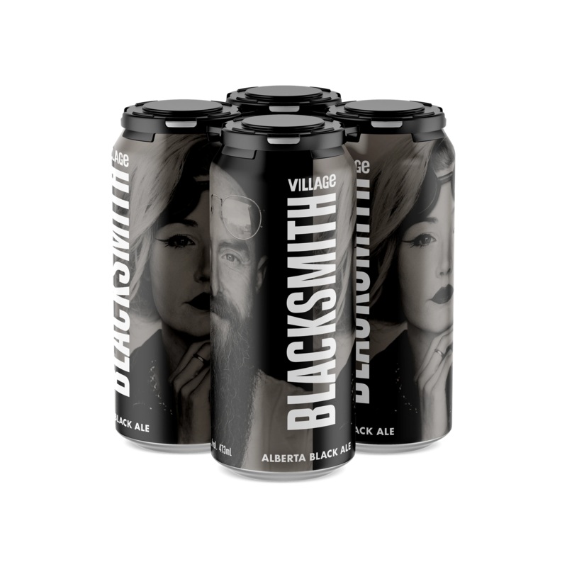 VILLAGE BLACKSMITH ALBERTA BLACK ALE 473ML 4PK CAN @ Red Deer [1002748] 1892 ml