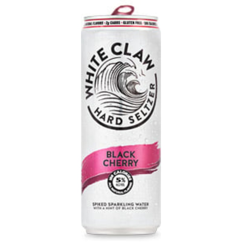 White Claw Black Cherry 24 – 12oz Cans, 6 Pack