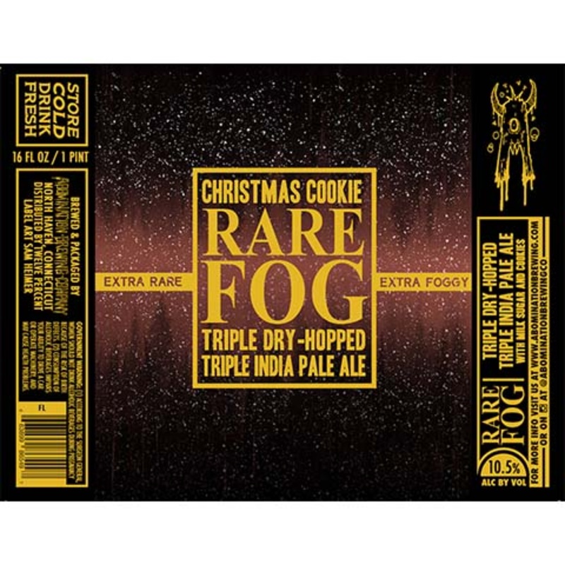Abomination Christmas Cookie Rare Fog TDH TIPA 16OZ SINGLE CAN
