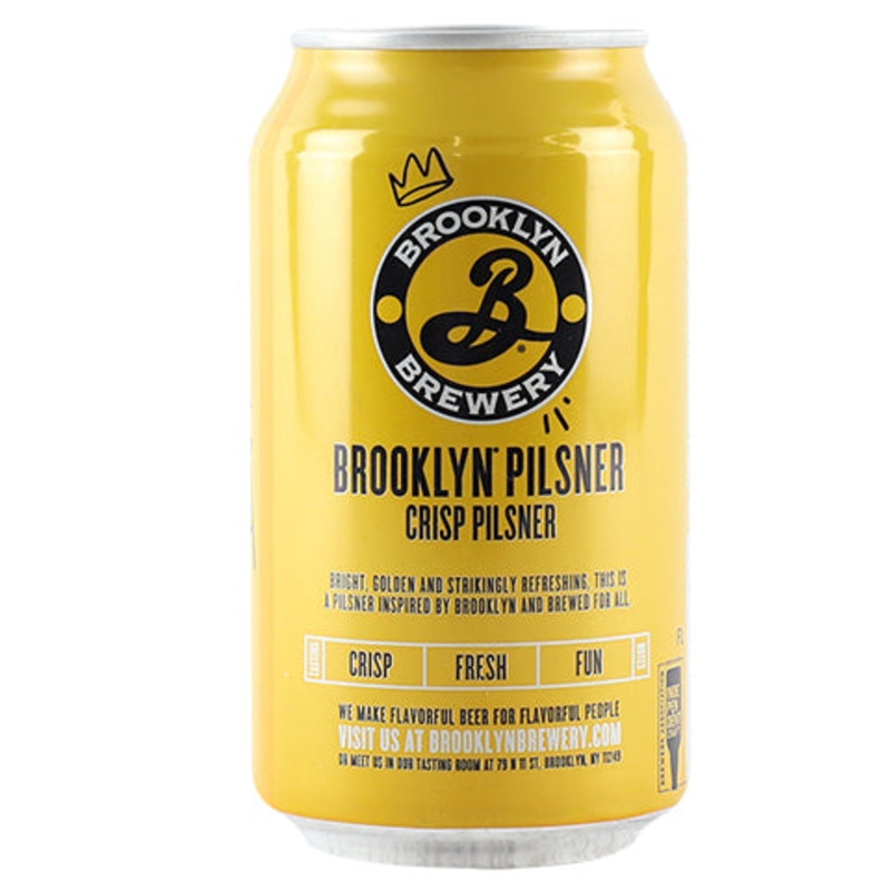 Brooklyn Pilsner (Crisp Pilsner) 12OZ SINGLE CAN