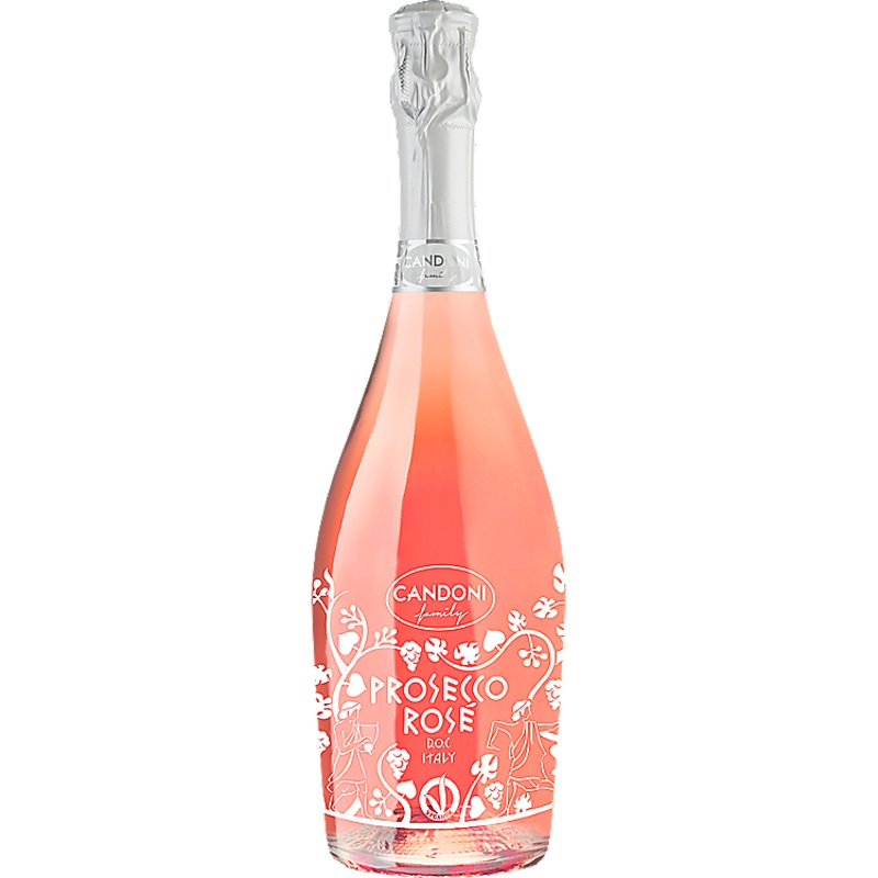 CANDONI PROSECCO EXTRA DRY ROSE MILLESIMATO 2021 750ML 750ML