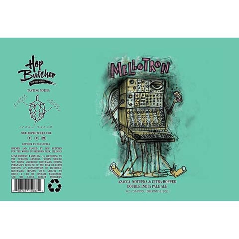 Hop Butcher Mellotron DIPA 16OZ SINGLE CAN