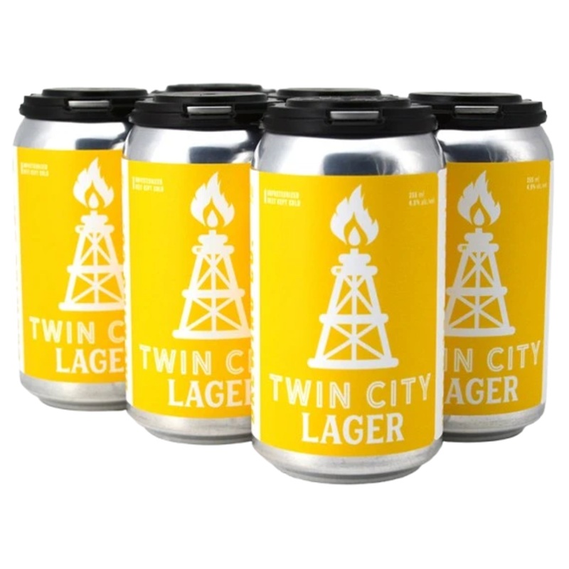 MEDICINE HAT TWIN CITY LAGER 355ML 6PK CAN @ Signal Hill [1014055] 2130 ml