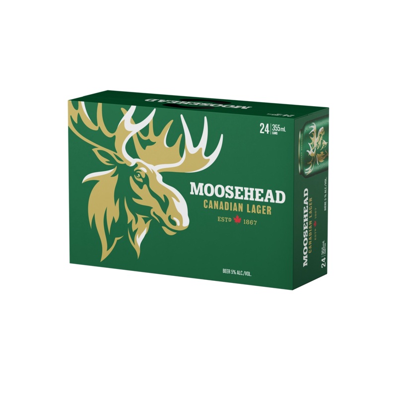 MOOSEHEAD LAGER 355ML 24PK CAN @ Kelowna [1048199] 8520 ml