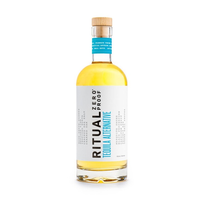 RITUAL ZERO PROOF TEQUILA ALTERNATIVE NON-ALCOHOLIC SPIRIT 750ML 750ML