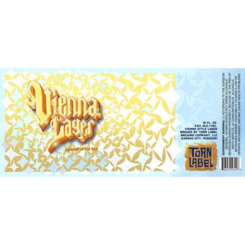 Torn Label Vienna Style Lager 12OZ SINGLE CAN