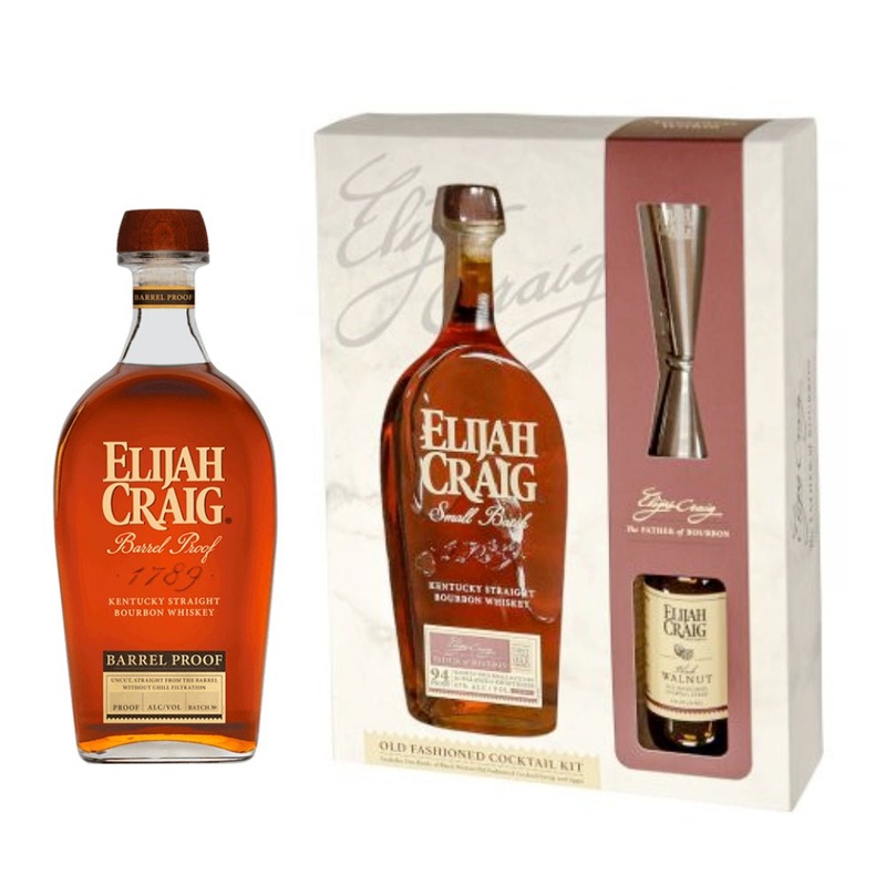 Elijah Craig Barrel Proof & Old Fashioned Syrup Kit Bundle