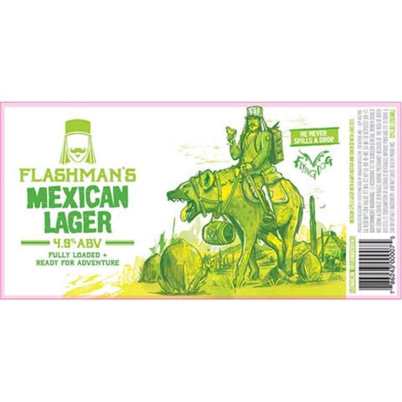 Flying Dog Flashman’s Mexican Lager 12OZ SINGLE BTL