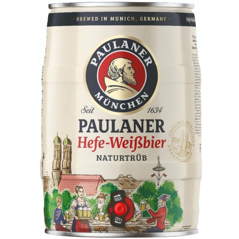 PAULANER WEISSBIER 5L KEG @ Township [1047271] 5000 ml