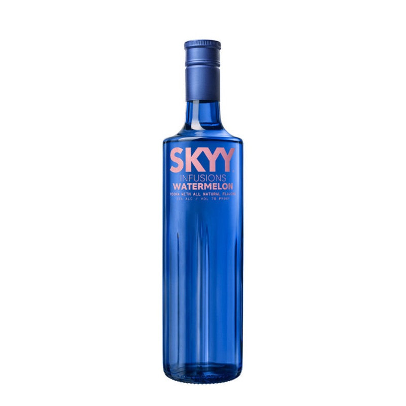 SKYY WATERMELON FLAVORED VODKA INFUSIONS 70 750ML 750ML