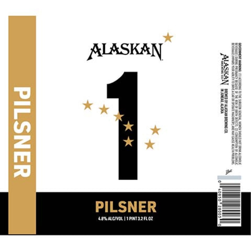 Alaskan 1 Pilsner 19.2OZ SINGLE BTL