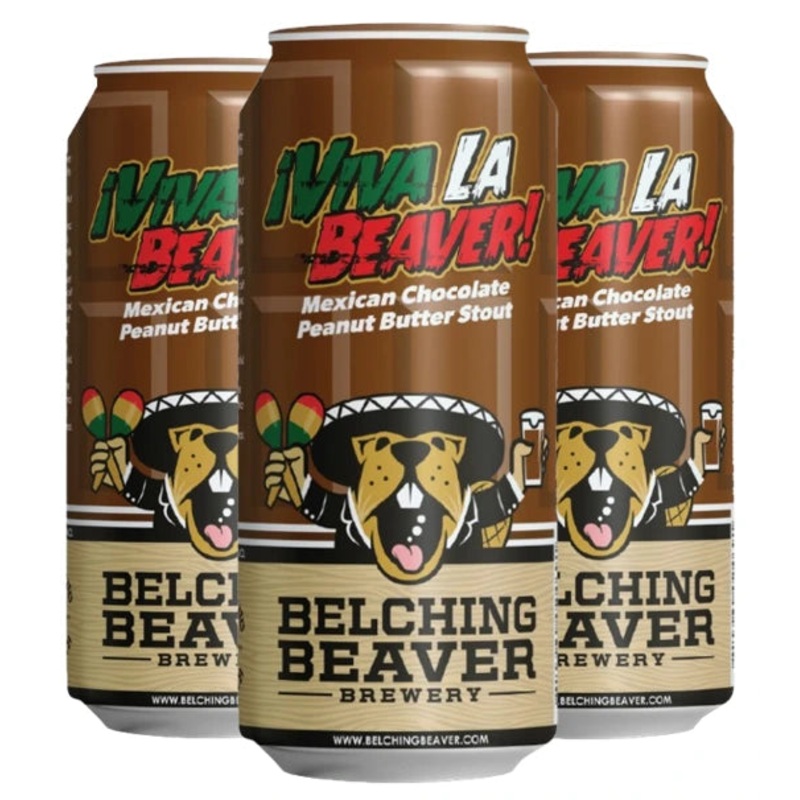 BELCHING BEAVER VIVA LA BEAVER STOUT 473ML 4PK CAN @ Emerald Hills [1026133] 1892 ml
