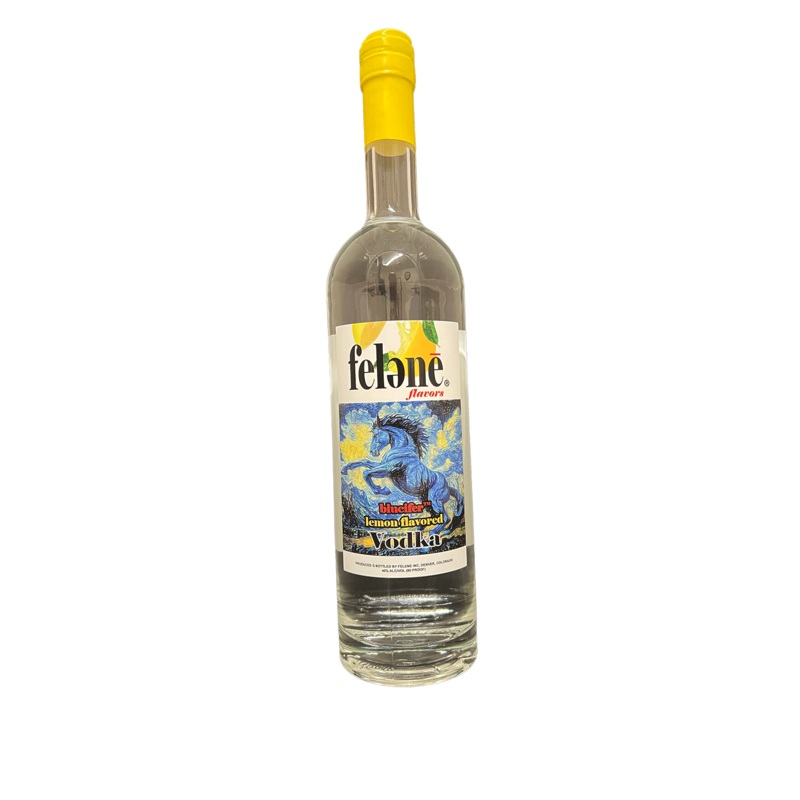 Felene Blucifer Lemon Vodka 750ML