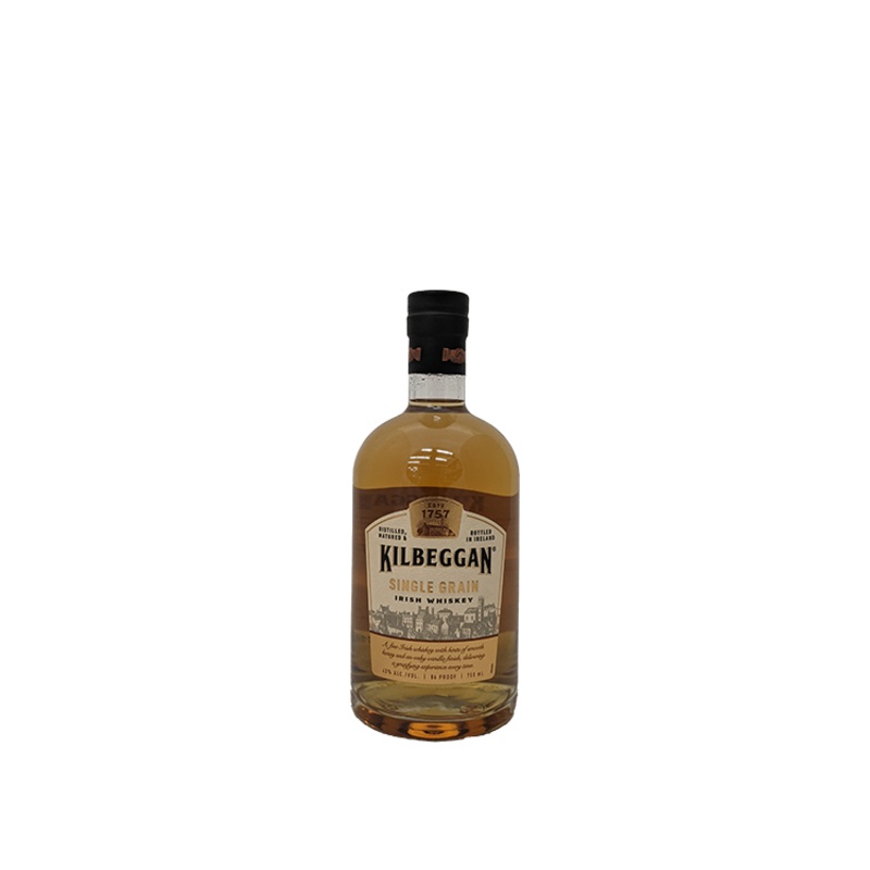 Kilbeggan Single Grain Irish Whiskey 750ML