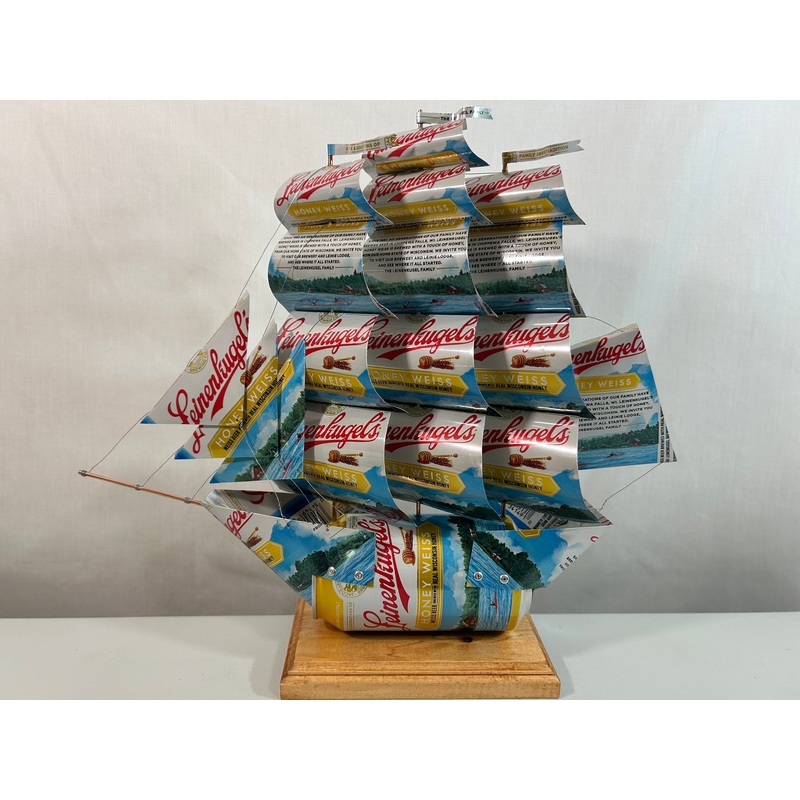 Leinkugel’s Honey Weiss Beer Can Ship