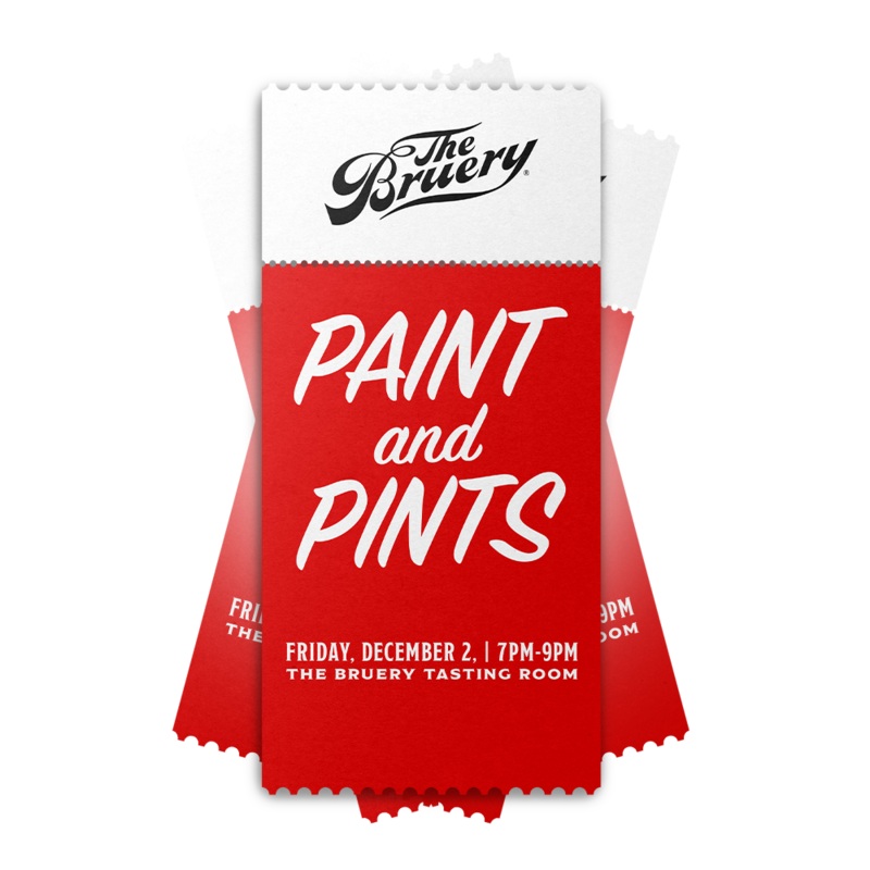 Paint and Pints Night – Friday, Dec. 2nd